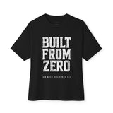 Built From Zero Tee — Black